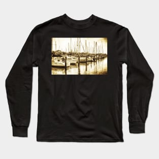 Sailboats On Maryland's Eastern Shore Long Sleeve T-Shirt